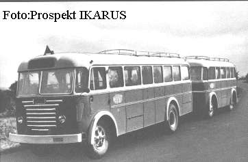 IKARUS 602 im Anh&auml;ngerbetrieb